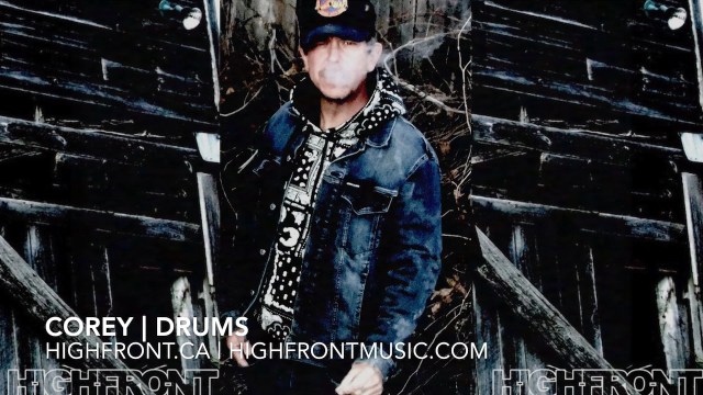 HIGHFRONT-Corey-Drums